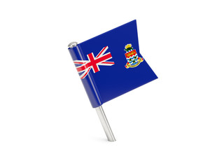 Flag pin of cayman islands