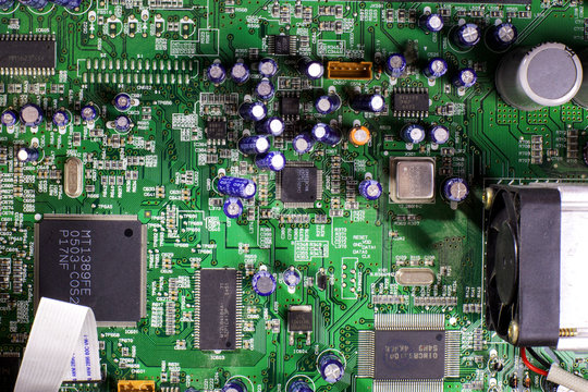 Electronic circuit - Stock Image