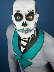 Bodypainted male