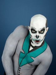 Bodypainted male