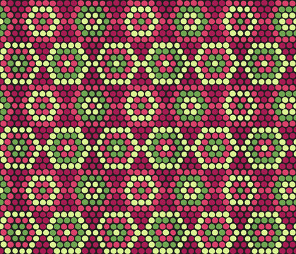 Traditional Ethnic African Ornament. Seamless vector pattern. Be