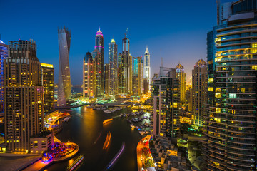 Dubai Marina. UAE