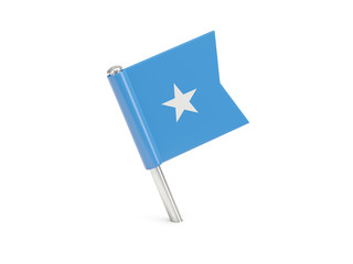 Flag pin of somalia