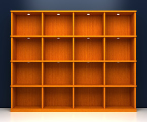 Empty shelf