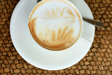 latte art coffee