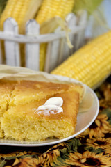 fresh oven baked cornbread