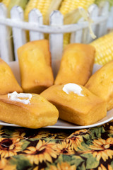 fresh oven baked cornbread