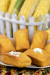 fresh oven baked cornbread