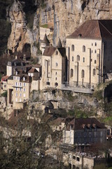 Fototapeta na wymiar abbatiale de Rocamadour