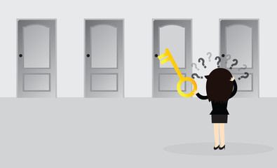 Business woman Concept