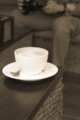 latte art coffee