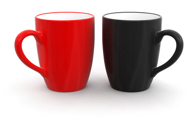 Two Cups (clipping path included)