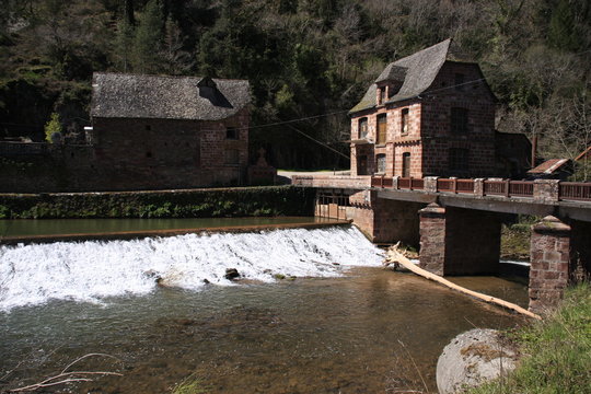 moulin pr&egrave;s de Conques