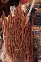 Canela en rama.