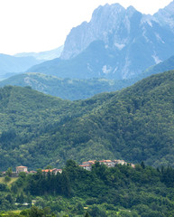 Fototapeta na wymiar Foce Carpinelli, Tuscany