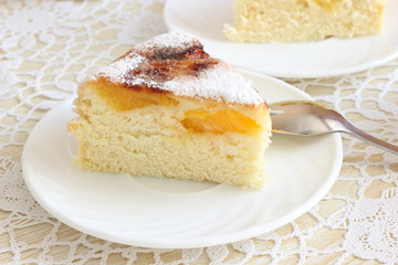 Air cake with oranges