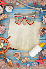 Summer vacation concept