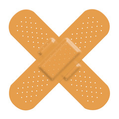 Two Crossed Bandages