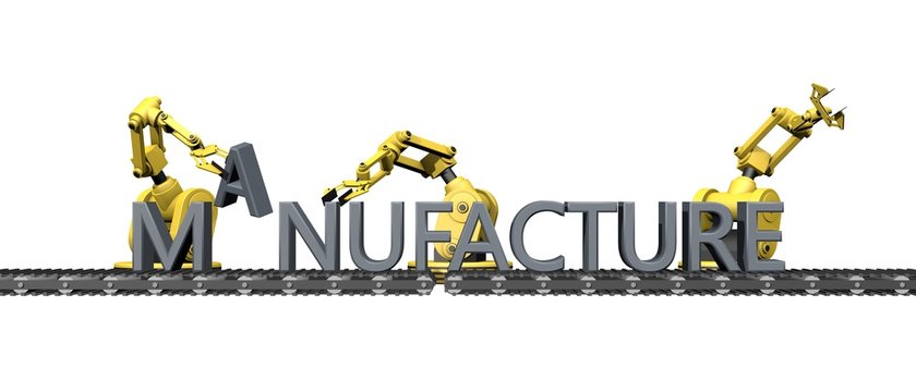 Fabricatie van het engelse woord "manufacture"