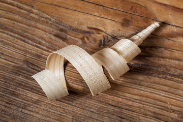 wood shavings