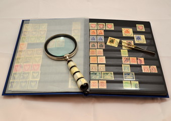 Fototapeta premium Filatelistyka