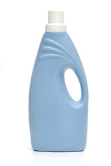 shampoo on the white background