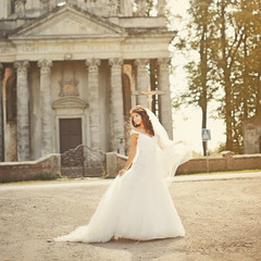 Obraz premium Portrait of beautiful bride.
