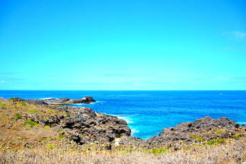 Wonderful rocky coast of the island of Ustica - Sicily