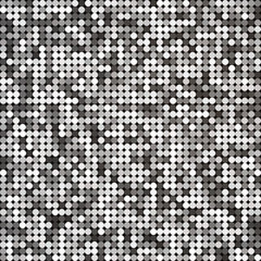 Vector silver abstract retro vintage pixel mosaic background of