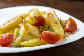 Fried potatoes