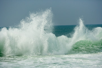 Big Wave On The Coast Of The Indian Ocean