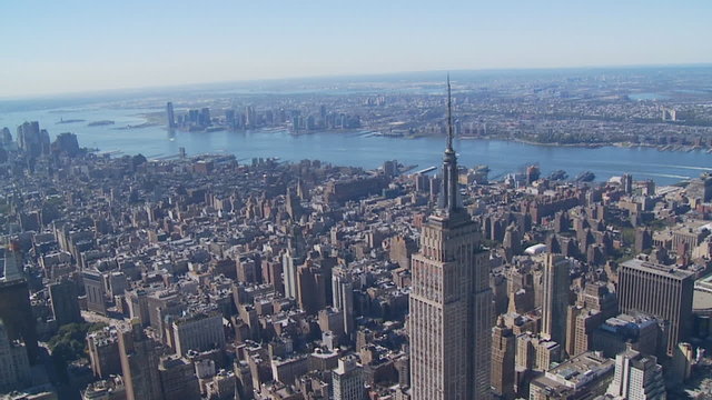 heli flight around empire state building 