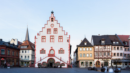 Karlstadt at the river Main