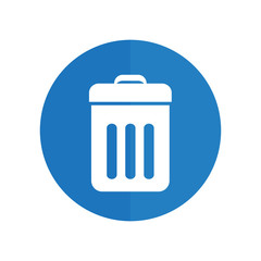 Trash bin icon vector. eps 10