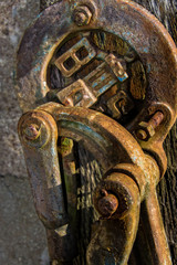 vieille pompe de puits