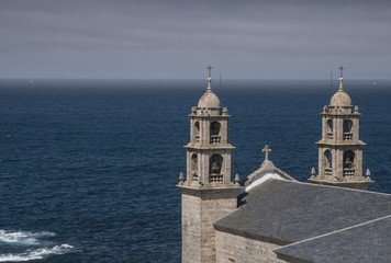 Punta da Barca. Muxia. Santuario. Galicia