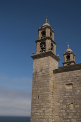 Fototapeta na wymiar Punta da Barca. Santuario. Muxia. Galicia