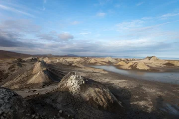 Zelfklevend Fotobehang mud vulcano, Gobustan, Azerbaijan © nataiki