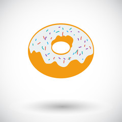 Donut flat icon
