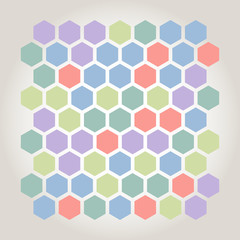 Hexagonal mosaic