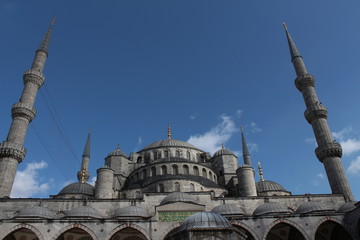 Fototapeta na wymiar blue mosque 