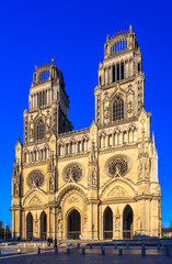 Fototapeta na wymiar Cathédrale Sainte Croix d'Orléans
