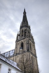 Fototapeta na wymiar New Cathedral (Neuer Dom, Mariendom). Linz, Austria