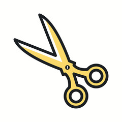 Scissors icon.