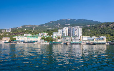 aerial view of Crimea