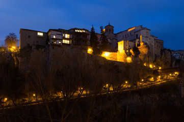  night view of  Cuenca