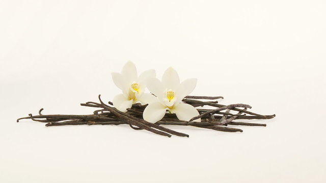 vanilla with flowers