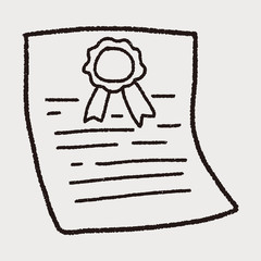 doodle certificate