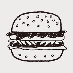 Doodle Hamburger