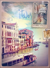 Poster Vakanties in Italië en Venetië serie © Rosario Rizzo
